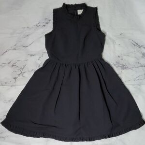 Kate Spade Black Ruffle Dress